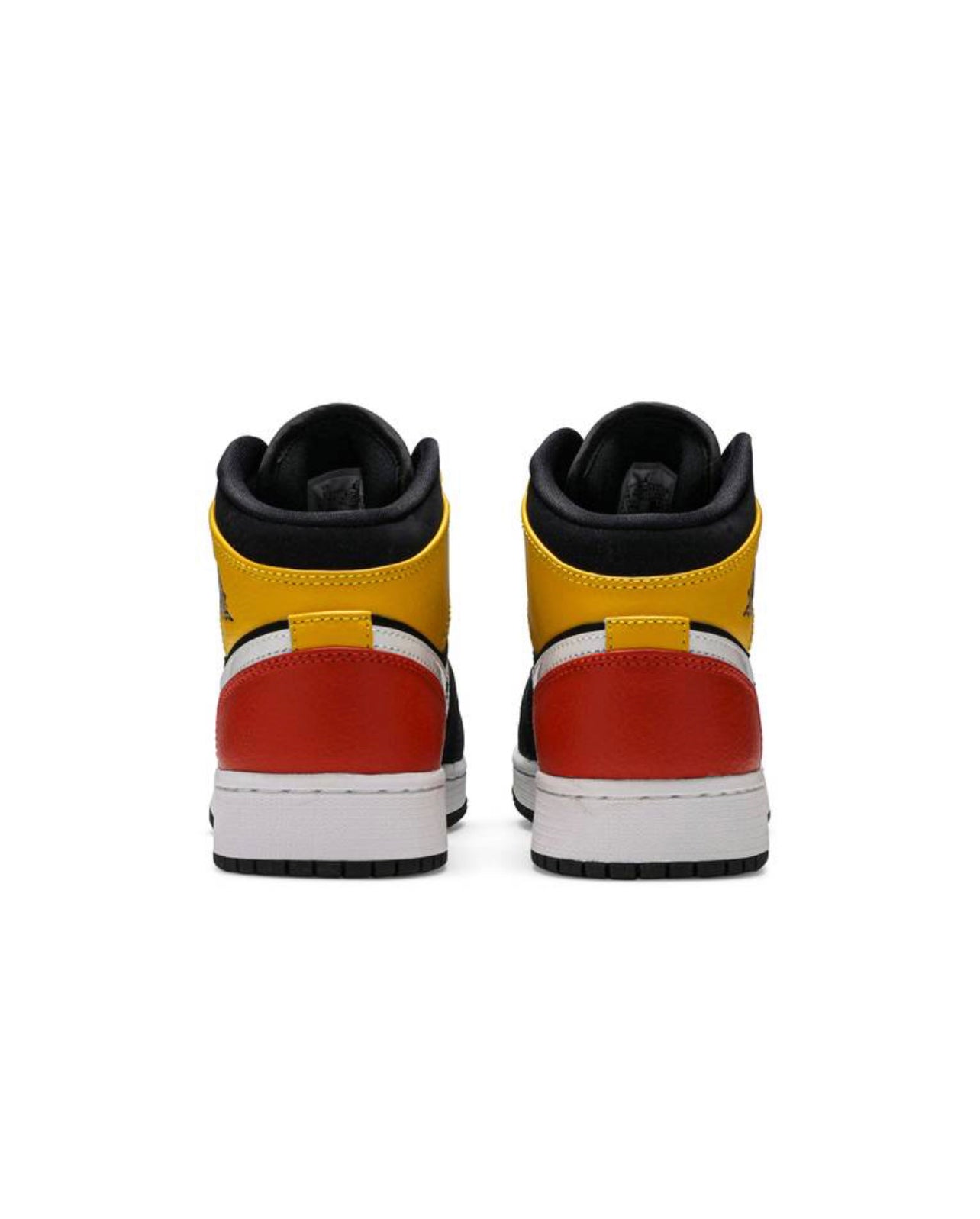 Jordan 1 Mid GS “Black Amarillo Team Orange”