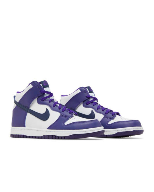 Nike Dunk High GS “Electro Purple Midnight Navy”