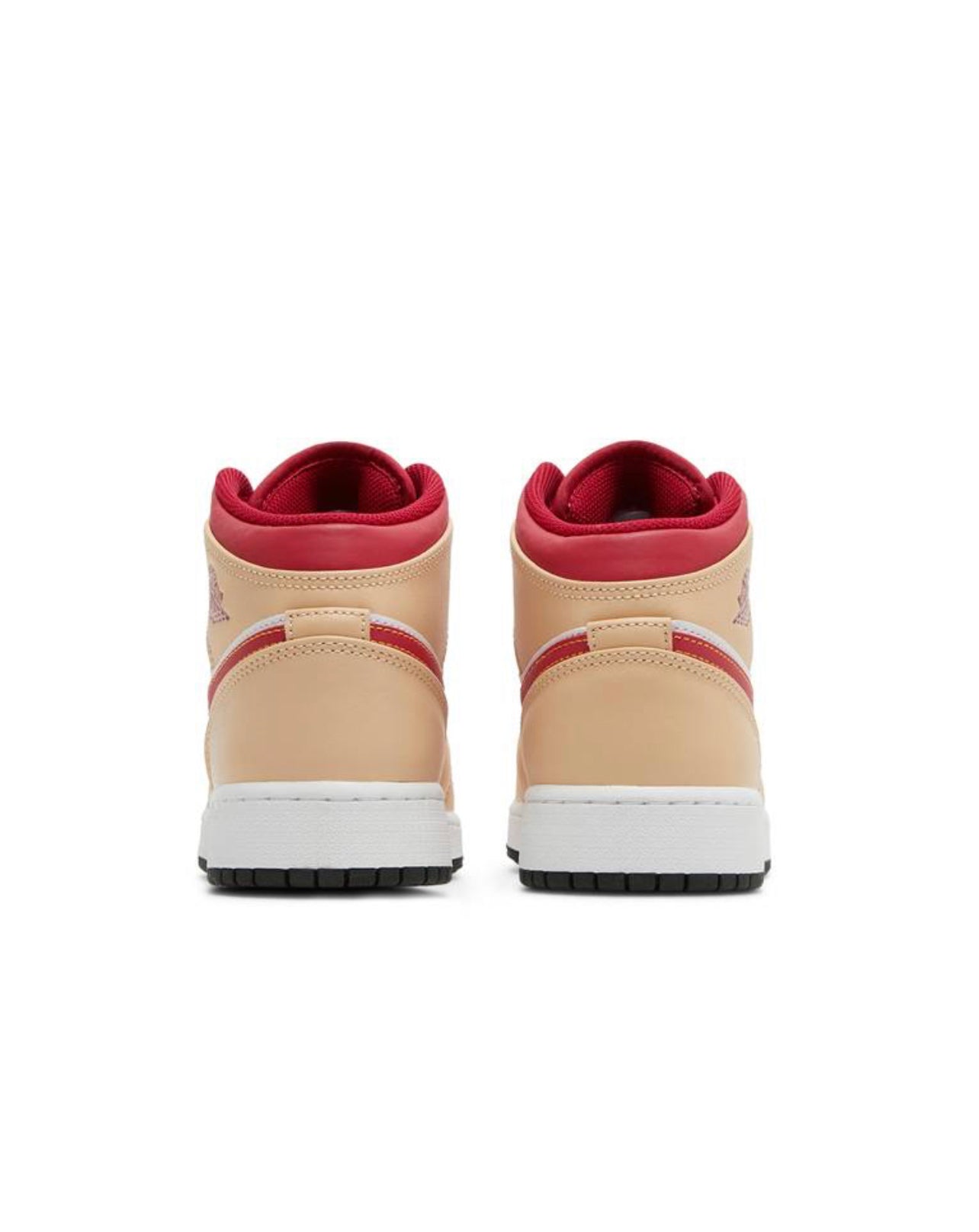 Jordan 1 Mid GS “Light Curry Cardinal”