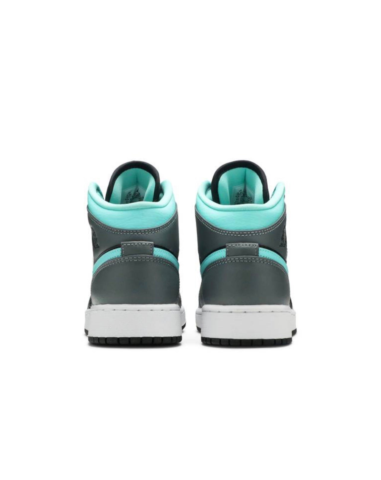 Jordan 1 Mid GS “Grey Aqua”