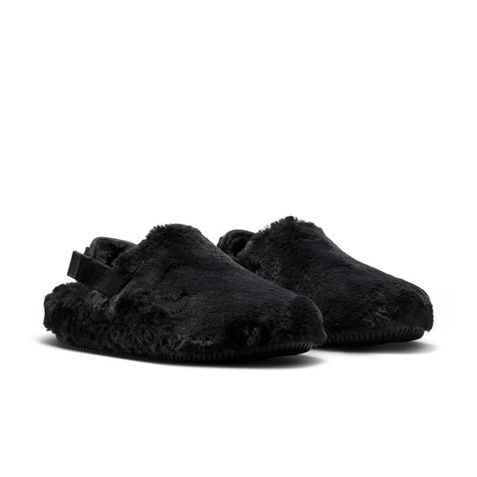 Nike Calm Mule SE 'Black Fur'