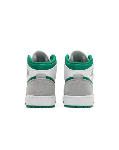 Jordan 1 Mid SE GS “White Pine Green Smoke Grey”