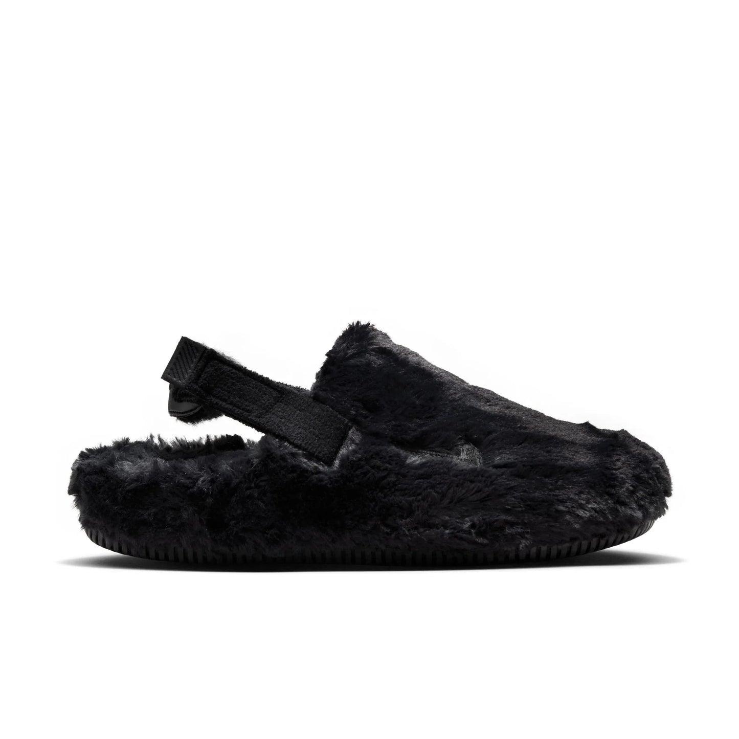Nike Calm Mule SE 'Black Fur'