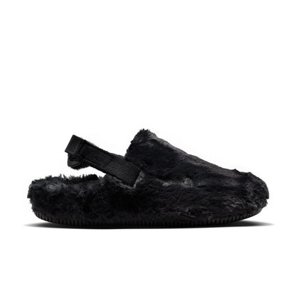 Nike Calm Mule SE 'Black Fur'