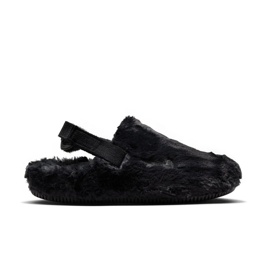 Nike Calm Mule SE 'Black Fur'